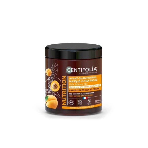 Organska višenamenska ultra-hranljiva maska za kosu | Centifolia
