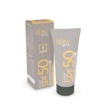 Prirodna krema za sunčanje SPF 50 BemaBio sa hijaluronom brenda Bema.