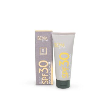 Prirodna krema za sunčanje SPF 30 sa hijaluronskom kiselinom brenda BemaBio.