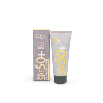 Prirodna bebi krema za sunčanje SPF 50 sa mineralnim filterima.